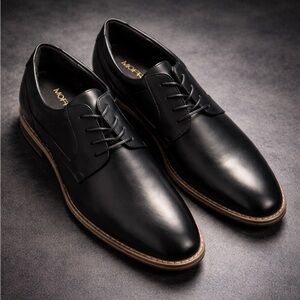 Mofri Black Leather Shoes NWOT